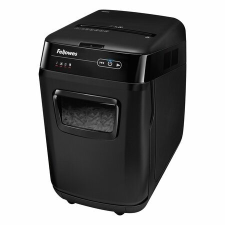 FELLOWES Paper Shredder, 200 Sheet Capacity, Black 4653501